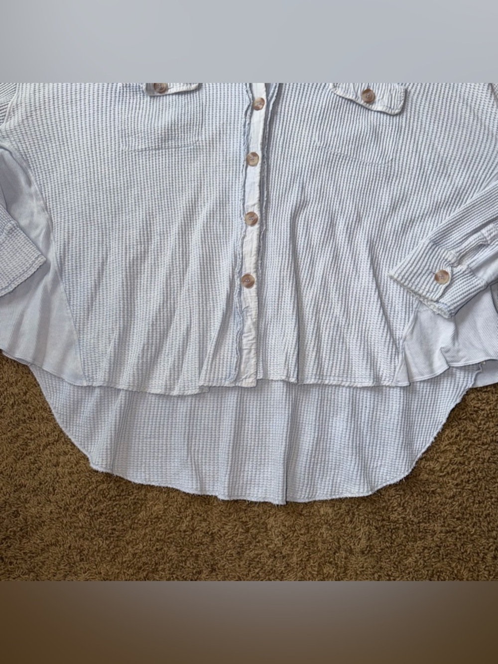 Women’s Free People One Scout Jacket Blue Size XL - Picture 4 of 8